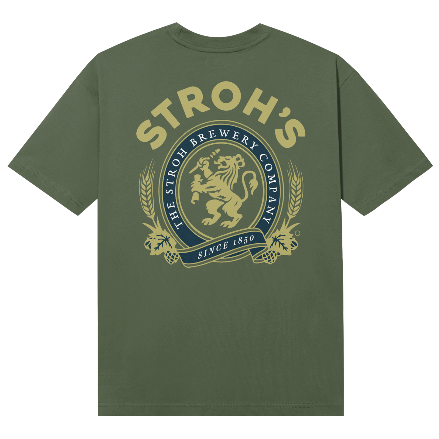 STROH'S プレミアムビール看板 約40cm x 30cm STROH'S プレミアムビール看板 約40cm x 30cm