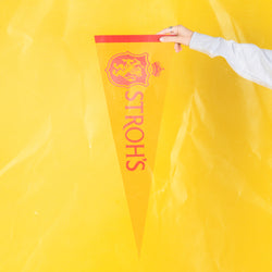 STROH'S WALL PENNANT FLAG