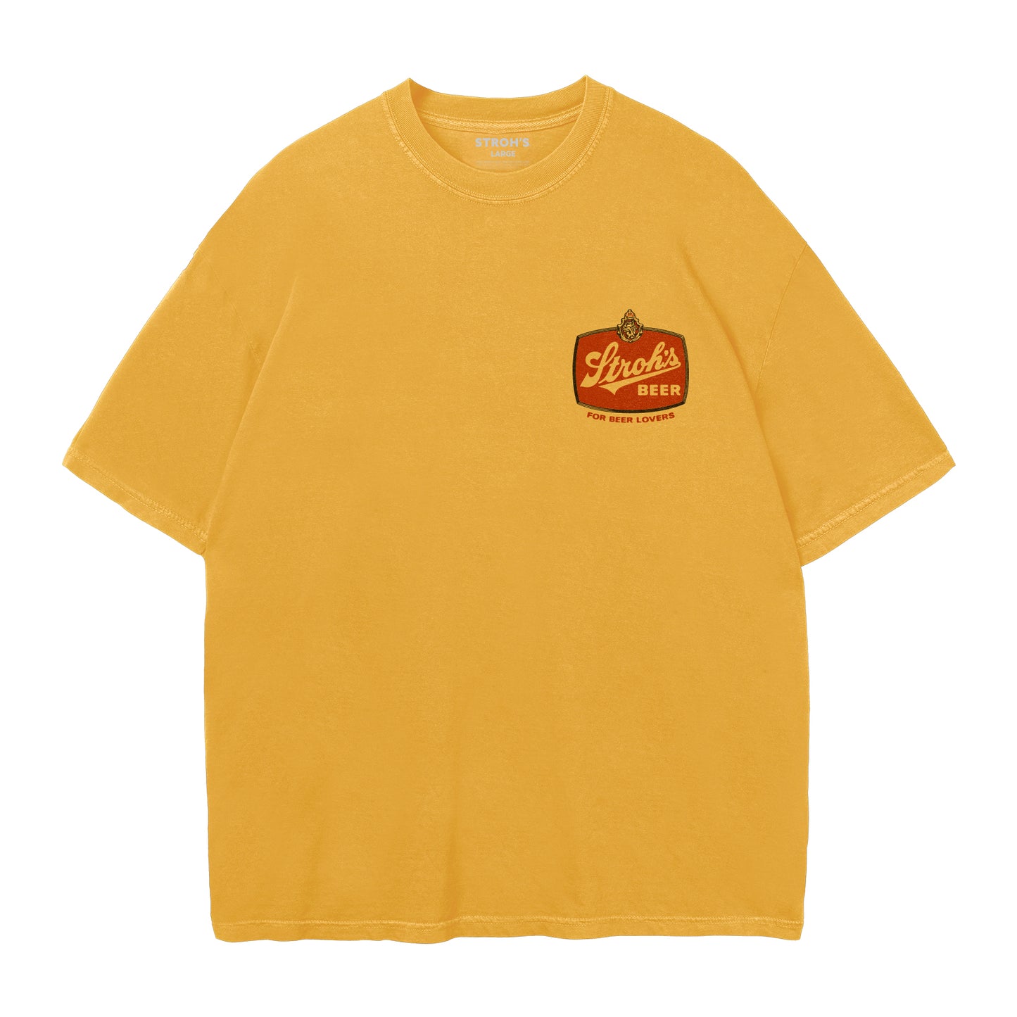 White Smoke BEER LOVERS TEE - GOLD MEN'S APPAREL beer-lovers-tee-gold