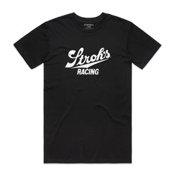 STROH'S RACING CLASSIC TEE - BLACK