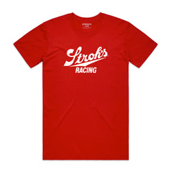 STROH'S RACING CLASSIC TEE - RED