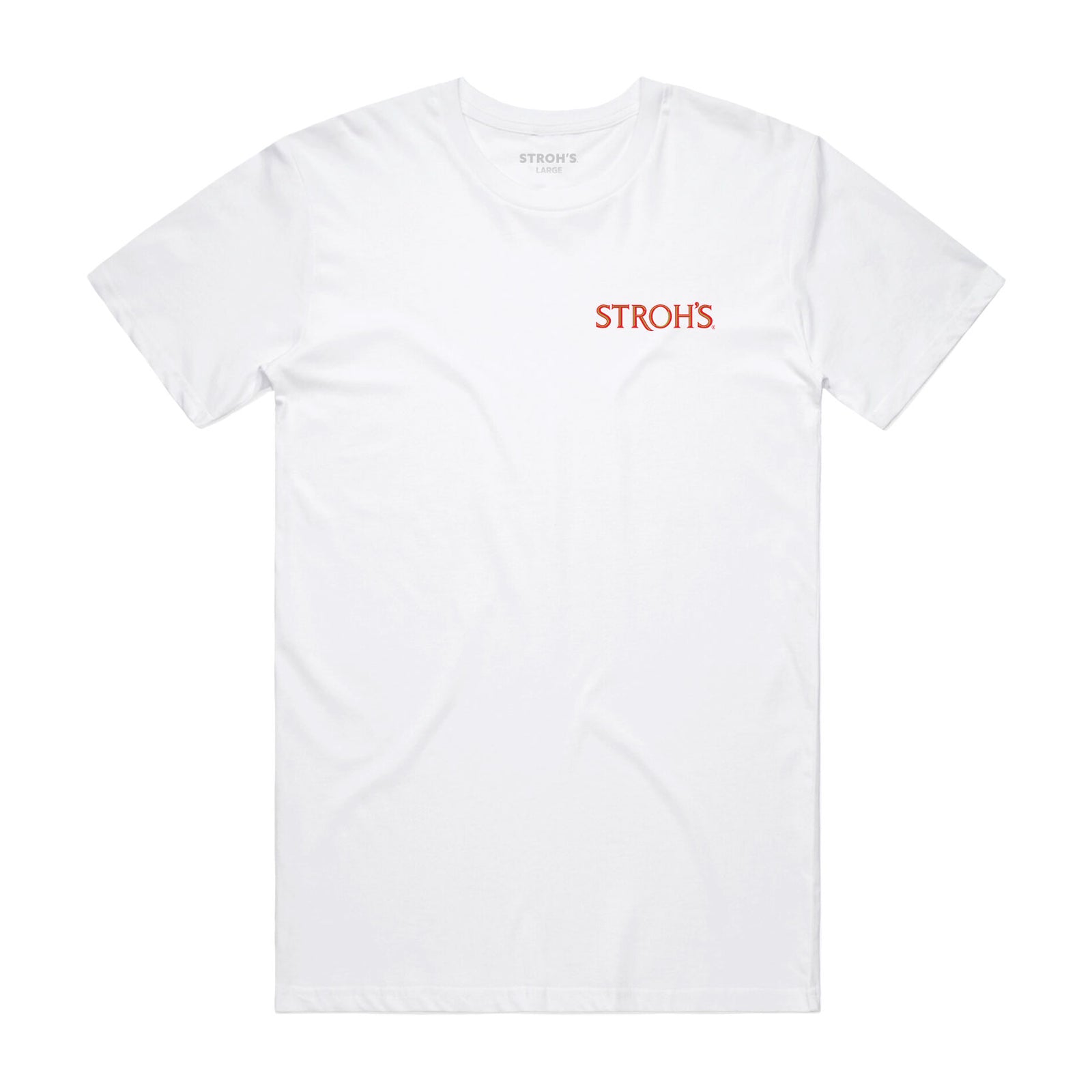 GO WITH STROH S TEE WHITE Stroh s Beer Store