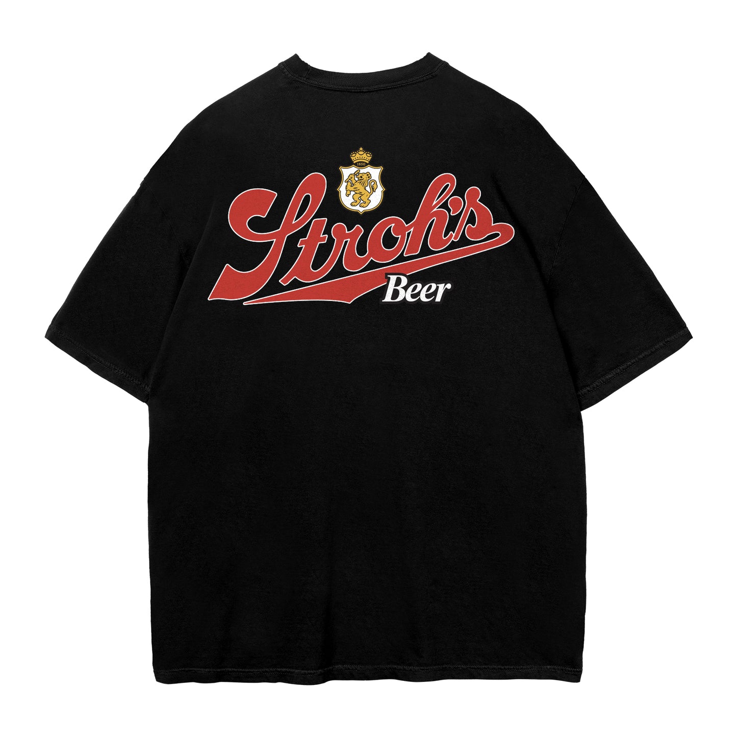 Black VINTAGE BEER TEE - BLACK MEN'S APPAREL vintage-beer-tee-black