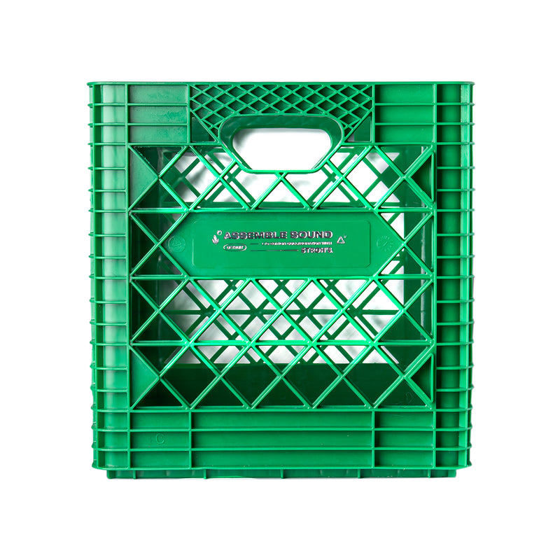 Sea Green STROH'S x ASSEMBLE SOUND RECORD CRATE